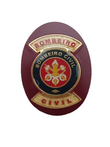 Distintivo / Bolachão - Bombeiro Civil, visual 1