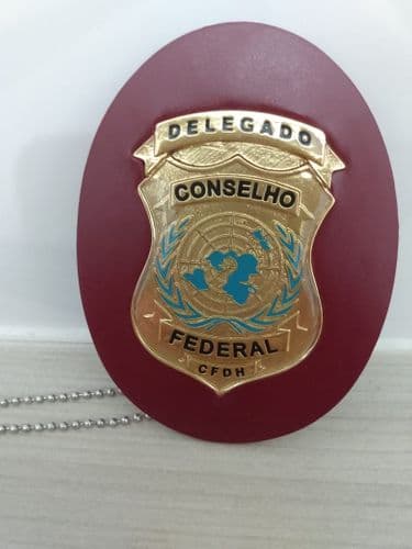 Distintivo / Bolachão Delegado do Cons. Federal de Direitos Humanos