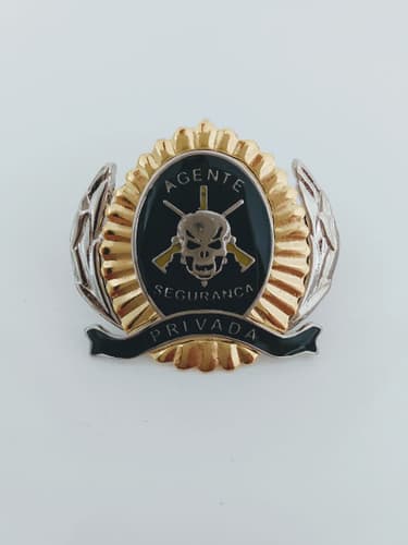 DISTINTIVO DE BOINA AGENTE SEGURANÇA PRIVADA