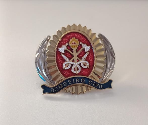 DISTINTIVO DE BOINA BOMBEIRO CIVIL