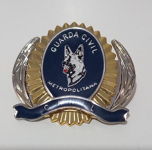 DISTINTIVO DE BOINA GUARDA CIVIL - CANIL, visual 1
